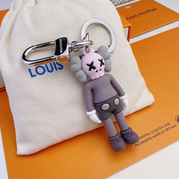 ブランドキーホルダー角部分ディテール